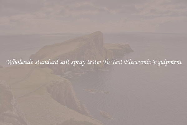 Wholesale standard salt spray tester To Test Electronic Equipment