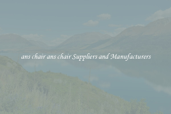 ans chair ans chair Suppliers and Manufacturers
